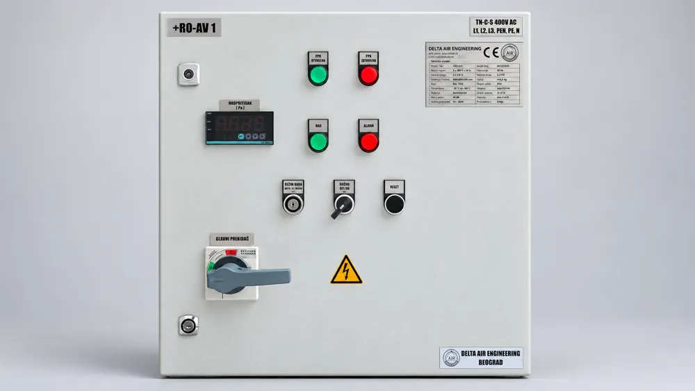Cuadros de control para el túnel Iriški Venac — 03