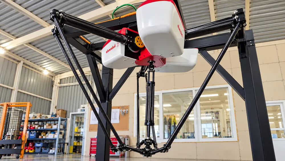 Delta-Roboter zur Erkennung und Sortierung von Abfällen — 02