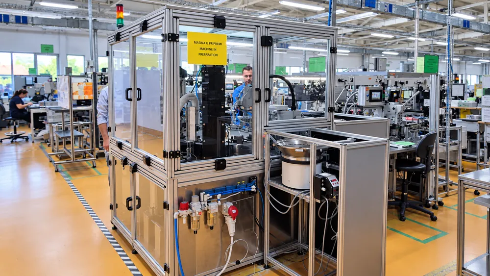 Robotic relay contact assembly