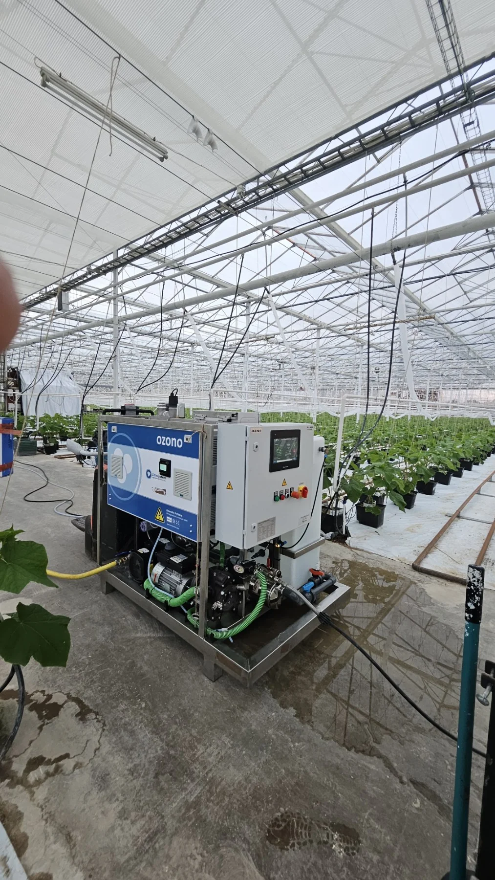 Ozonation machine automation – 2